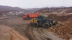 Восстановление автодороги Невельск — Томари: усиленная группа сил и средств