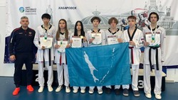 Корсаковские тхэквондисты завоевали восемь медалей на Чемпионате и Первенстве ДФО