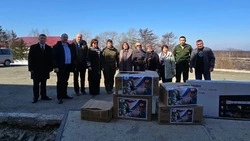 Члены избиркома Сахалинской области посетили бойцов в гарнизонном госпитале поселка Дачное