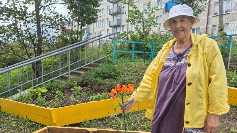 Посади свой цветок: около дома № 3/2 по Лермонтова появился цветник