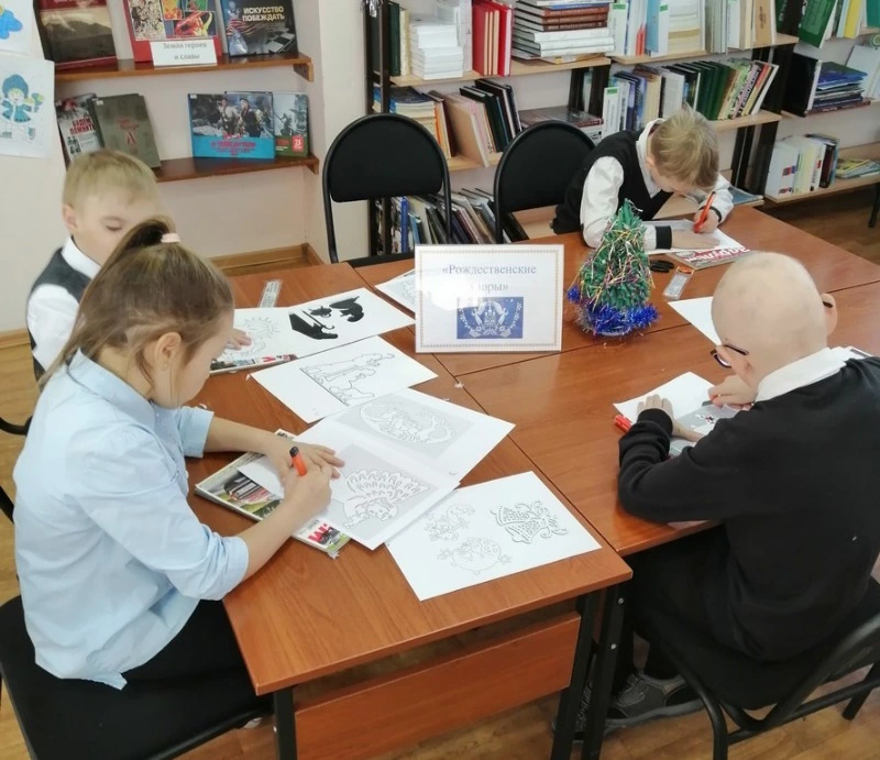 Рождественские узоры 