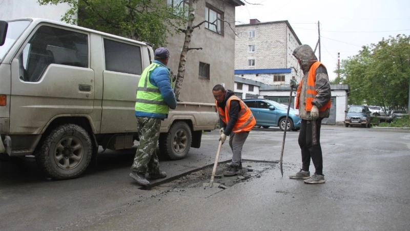 Начался ремонт дворов многоквартирных домов