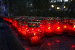 Вечером 2 сентября на площади имени В.И. Ленина в Корсакове прошла акция «Свеча памяти»