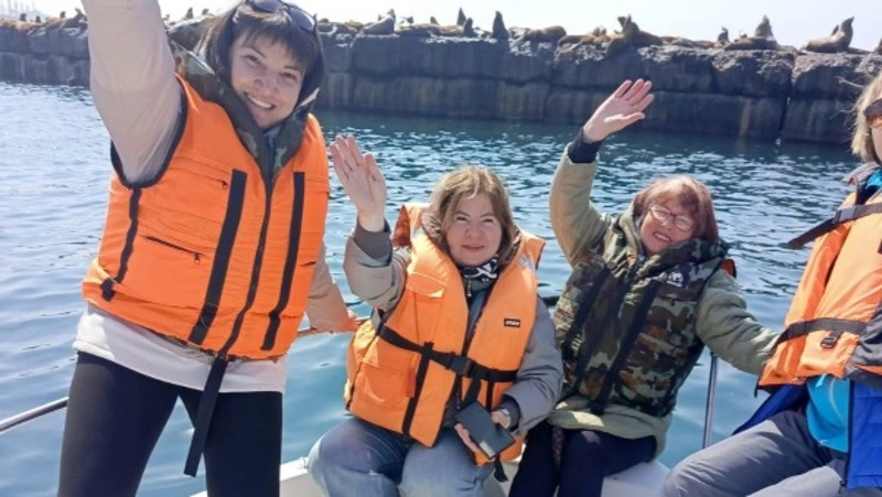 Корсаковские пенсионеры посетили Невельских сивучей в рамках проекта «Сахалинское долголетие»