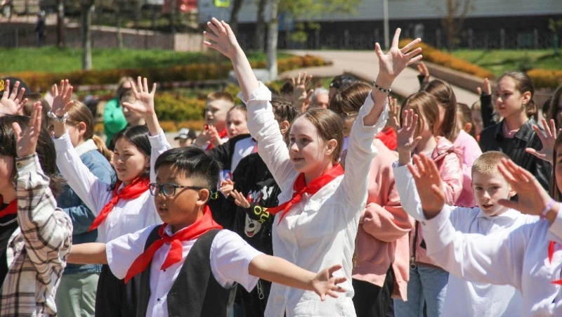 Праздник детского движения в России отметили в Корсакове