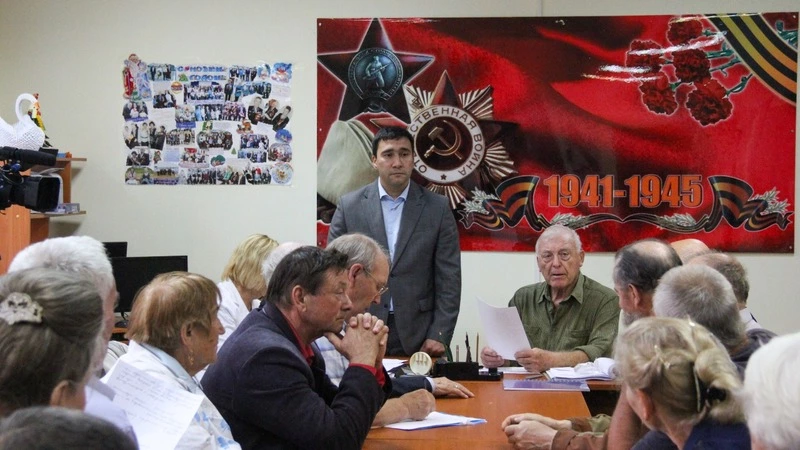 ВСТРЕЧА С ВЕТЕРАНАМИ