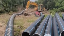 Капремонт водовода в Корсаковском районе выполнен более чем на 60%