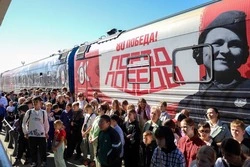«Поезд Победы» прибыл в Корсаков: две дня, которые тронули до слёз