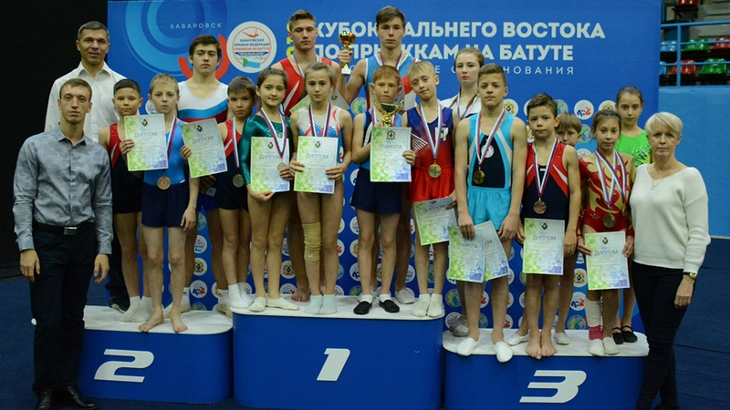 Корсаковские гимнасты –  лучшие на Дальнем Востоке