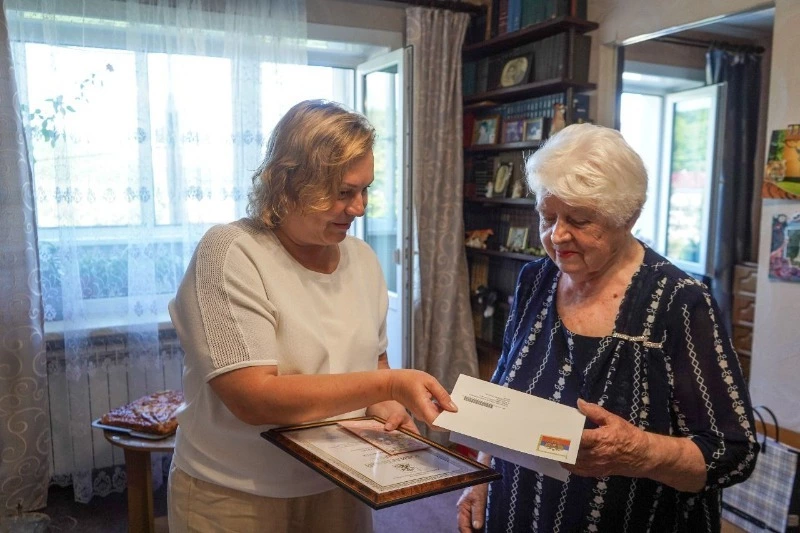 Татьяна Степанова отметила 90-летний юбилей в Корсакове