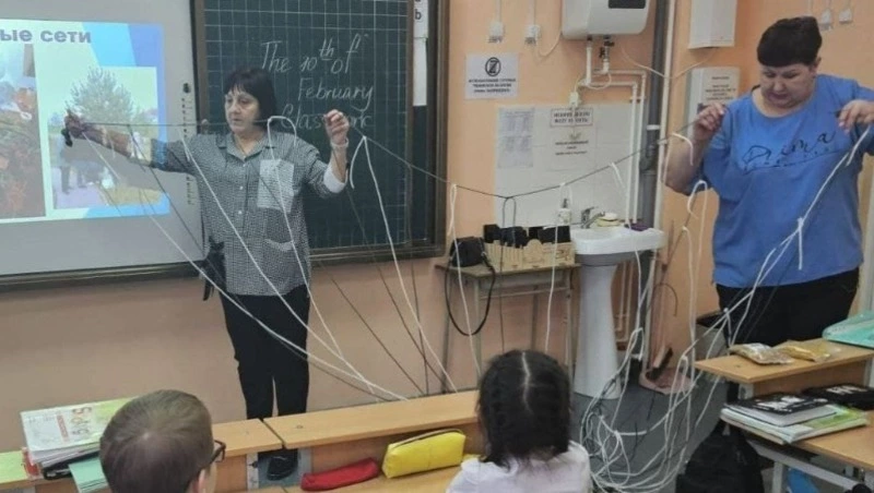 Корсаковские активистки начали работу со школьниками в рамках программы «Орлята России»