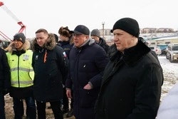 Юрий Трутнев посетил Корсаковский морской порт