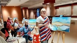 Корсаковские художники представили Россию на международной выставке в Китае