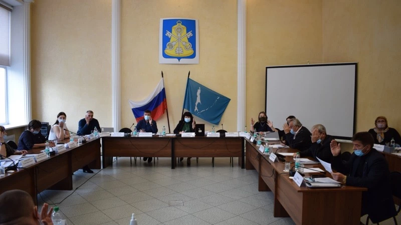 В Корсакове состоялось 33-е заседание депутатов