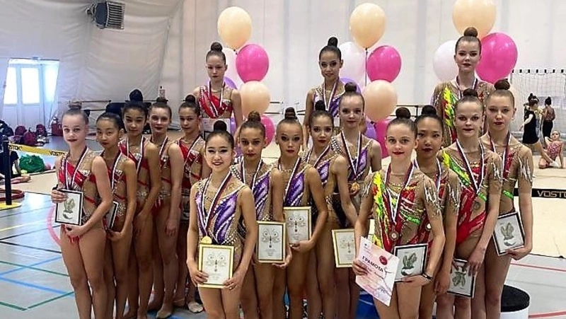 Гимнастки из Корсакова победили на областных соревнованиях