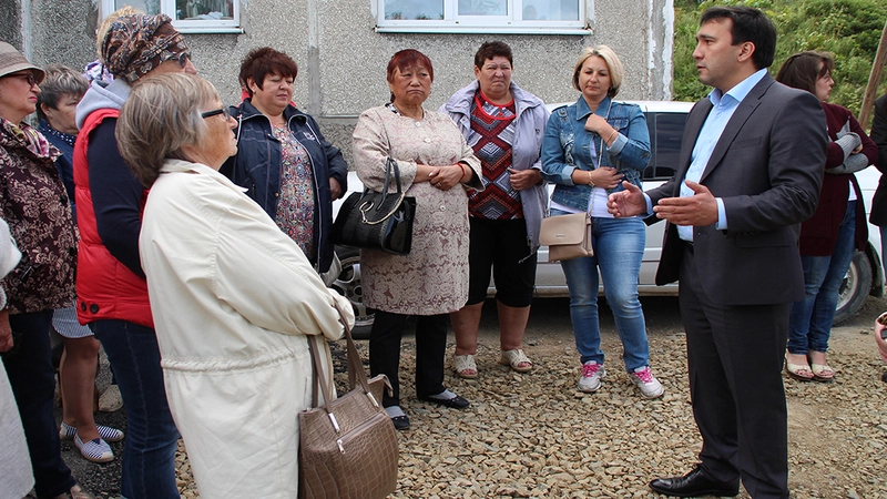 А у нас водопровод! Вот!