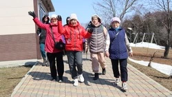 Корсаковцы прошли акцию «10 000 шагов к жизни» для укрепления здоровья