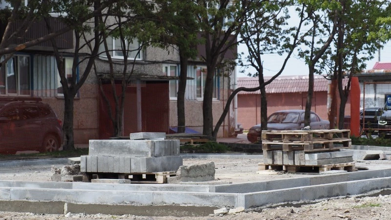 Уютный сквер появится на улице Лермонтова в Корсакове