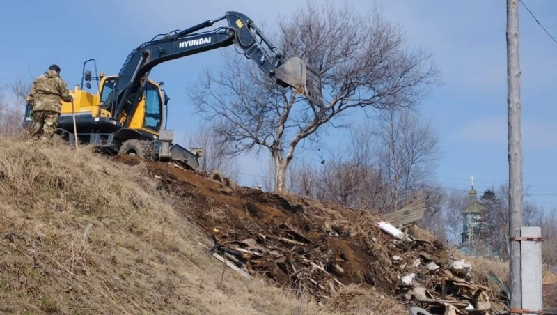 Мэр Корсакова поблагодарил жителей за активное участие в субботниках