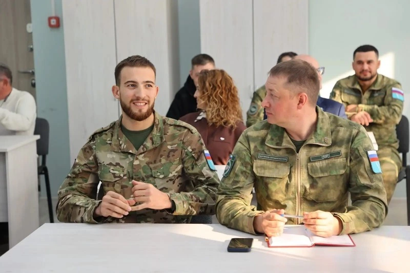 В сахалинском филиале Центра «ВОИН» представили нового директора