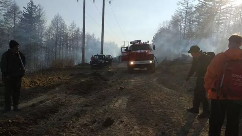 Пожары удалось остановить