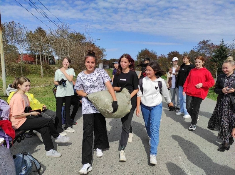 Плоггинг-забег прошел в городском парке