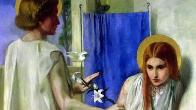 Необычные иконы и картины с Благовещением Пресвятой Богородицы