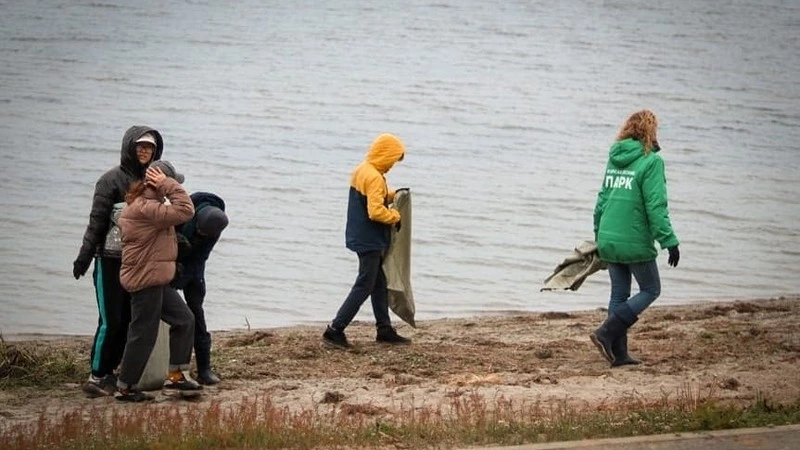 Две экологические акции прошли в Корсаковском районе
