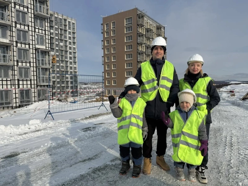 В ЖК «Сердце Сахалина» в Корсакове готовятся подать тепло в первые дома
