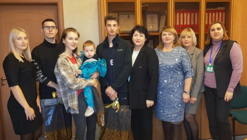 Корсаковцы отмечают новоселье 