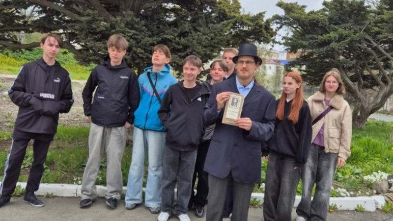 Как восьмиклассники школы №4 погрузились в прошлое Корсакова через необычную иммерсивную экскурсию