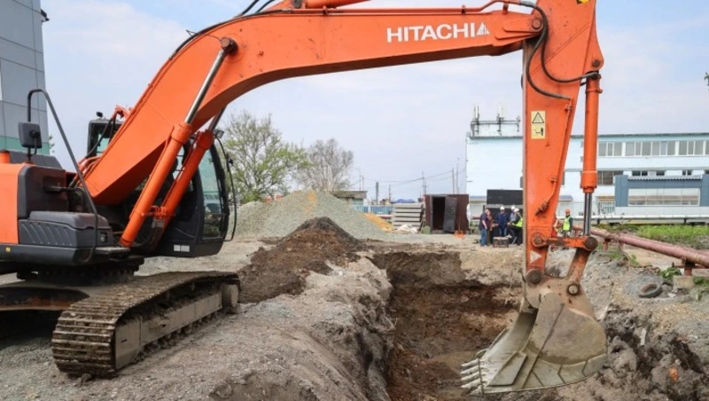В Корсакове продолжается благоустройство «Пяти углов»