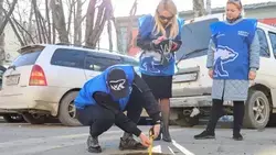 В Корсаковском округе идёт ремонт уличной дорожной сети