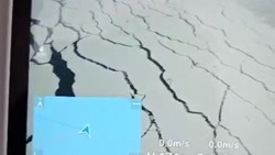 В районе села Лесное на Сахалине более 180 рыбаков оказались в ловушке на оторванной льдине