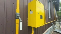 В Корсакове газифицировали дома на улице Нагорной