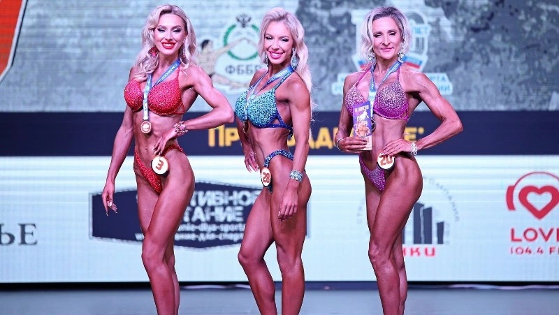Страшно красиво: опубликованы фотографии с чемпионата по бодибилдингу на Сахалине