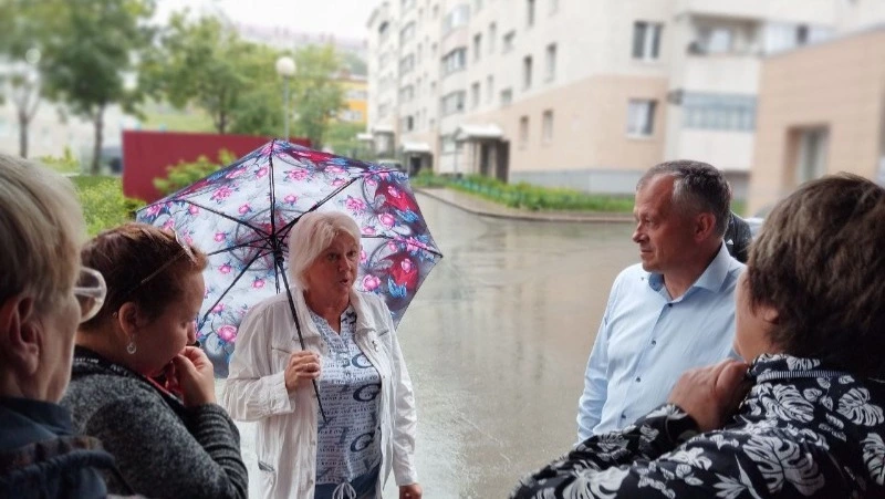 «Единая Россия»: прямой и честный разговор с жителями Корсакова
