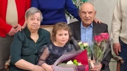 Супруги Иващенко отметили изумрудную свадьбу