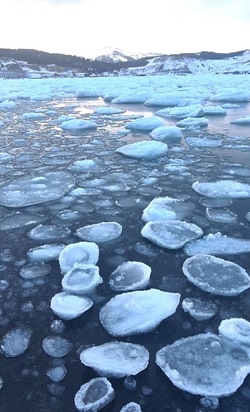 Шикотанские льды: красивые фотографии с Курильских островов   