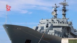 Учебный корабль «Перекоп» прибыл в Корсаков