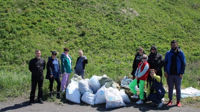 Экологическую акцию «Вода России» провели в Корсаковском районе