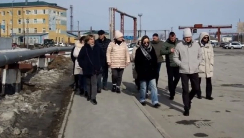 Мэр Корсакова лично проверила состояние городских улиц