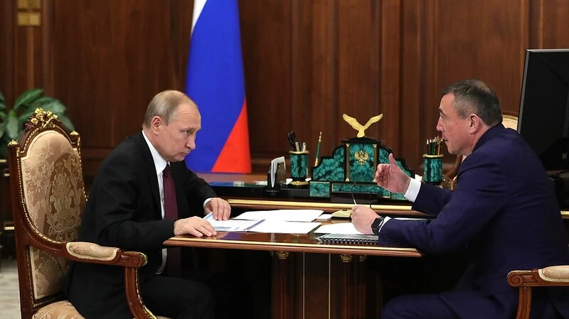 Владимир Путин и Валерий Лимаренко обсудили развитие Сахалинской области