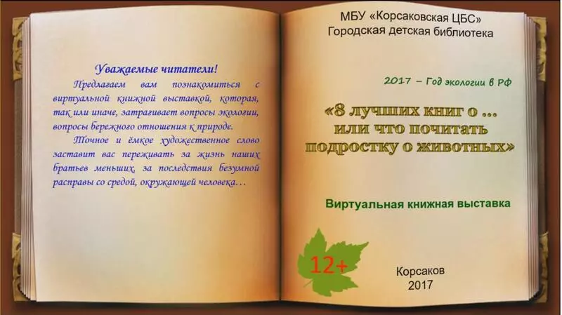 Экскурсия по книгам