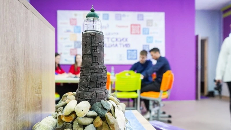 Корсаковские школьники получили крутой Центр детских инициатив!