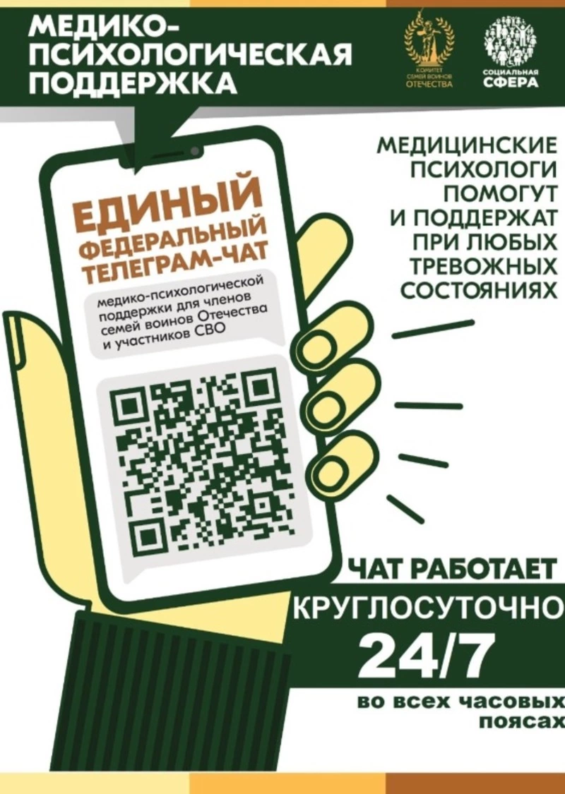 Круглосуточная психологическая помощь семьям участников СВО: как получить поддержку анонимно