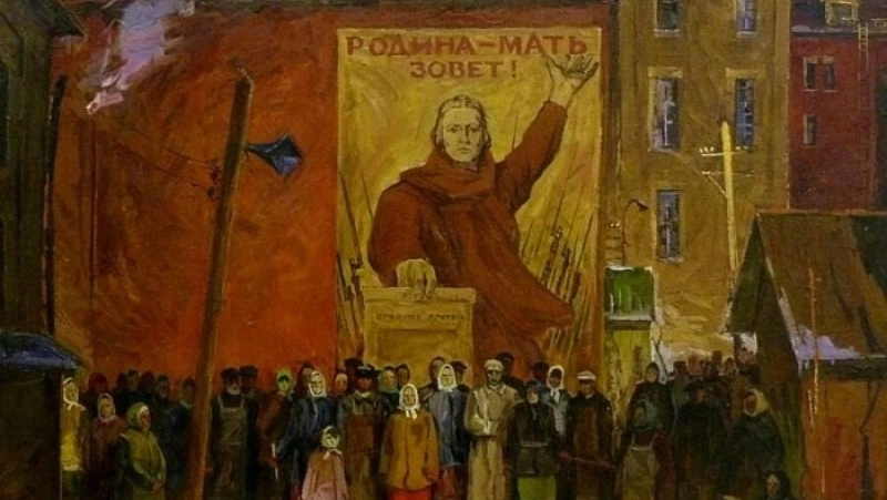 Начало войны 22 июня — картины советских художников