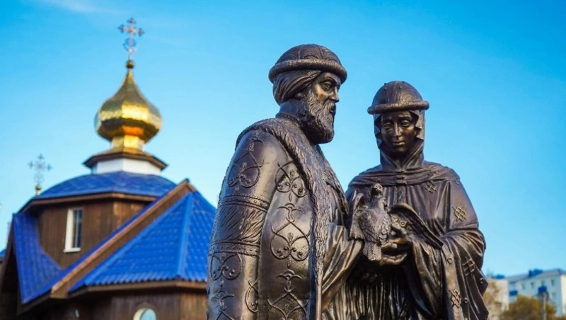 Новое украшение набережной реки в Корсакове