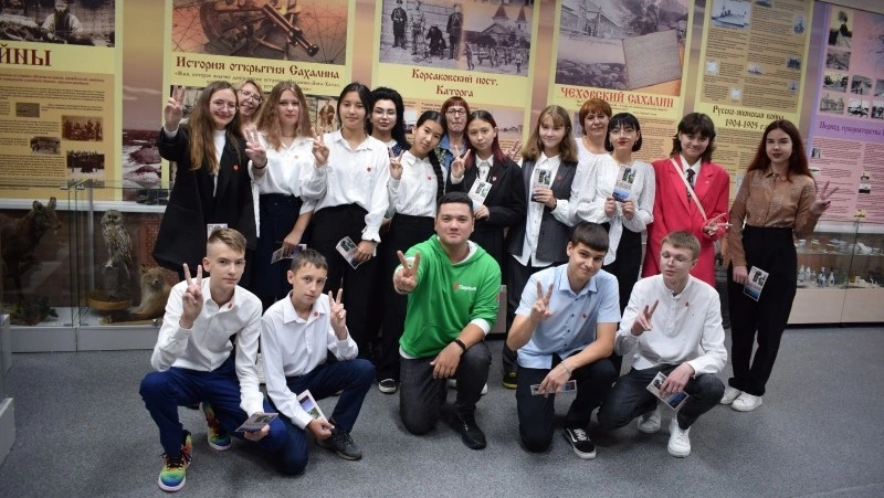 Молодежь Корсакова посвятили в «Хранители истории»