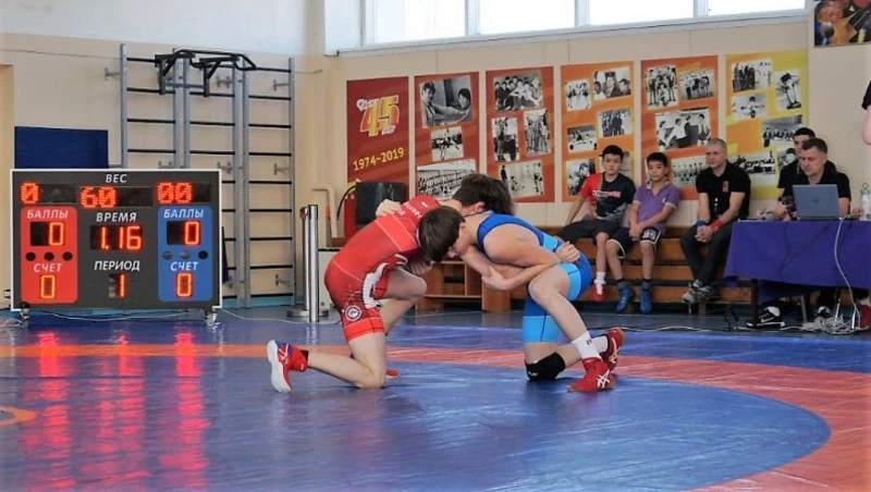 Воспитанники спортивной школы успешно выступили на первенстве по вольной борьбе